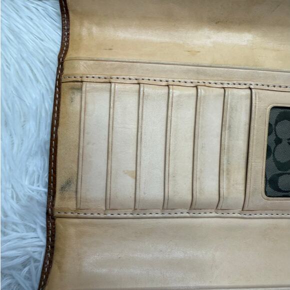 COACH Y2k Two Tone Wallet - Picture 11 of 12